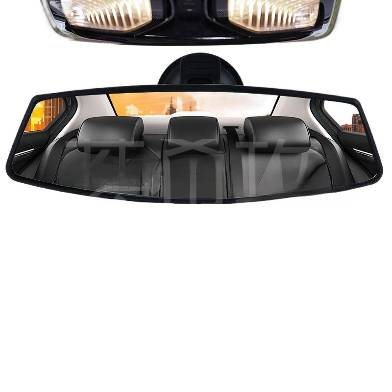 Автомобилно вътрешно огледало за задно виждане с монтаж snap-on, широк ъгъл на виждане, допълнително навигационно огледало, съвместимо с конкретни превозни средства