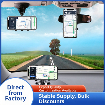 Qihuang autótelefon-tartó — univerzális műszerfalra, snap-on rögzítés