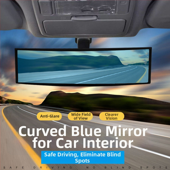Automobilio galinio vaizdo veidrodis – Xin-bu, HD stiklas, platakampis išlenktas plokščias veidrodis, platus matymo laukas