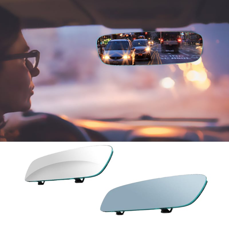 Cheng Jin Automobilio vidaus galinio vaizdo veidrodis be rėmelio su išplėstu matomumo lauku (Prekės ženklas: Cheng Jin; Be rėmelio; Išplėstas matomumo laukas)