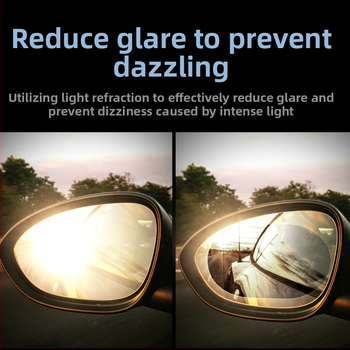 Automobilio galinio vaizdo veidrodžio lietaus filmas, anti-rūko, vandens atmetimas, hidrofobinis sluoksnis, stiklo lango filmas