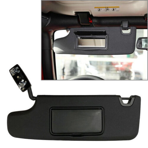 Bal oldali napvédő Jeep Wrangler JK 2007-2017 (HD smink tükör · Szerelés: Snap-on · Származás: Zhejiang · Márka: Jeep)