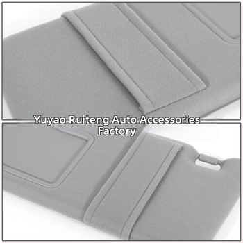 Auto päikesekaitsevarju LED-valgustusega (HD meigipeegel) – Snap-on paigaldus, logotüübi trükkimine, litsentsitud privaatmärgis, lihtne disain