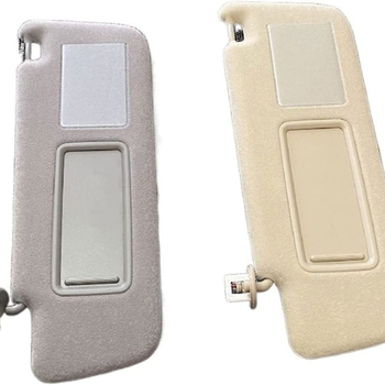 LED smink tükör Toyota Land Cruiser Prado 120 LC120 számára (2003-2009) – snap-on rögzítés, egyszerű stílus