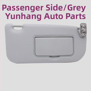 Kia Sportage 2005-2015 napellenző kozmetikai tükörrel, snap-on szerelés, logó nyomtatás, minimalist stílus