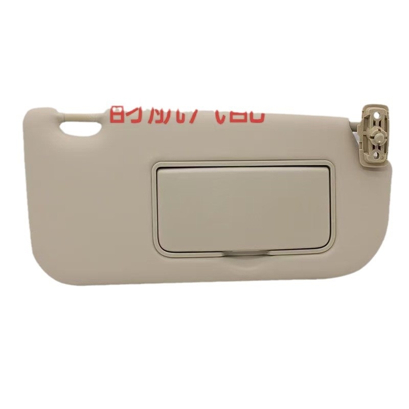 Kia Sportage 2005-2015 napellenző kozmetikai tükörrel, snap-on szerelés, logó nyomtatás, minimalist stílus