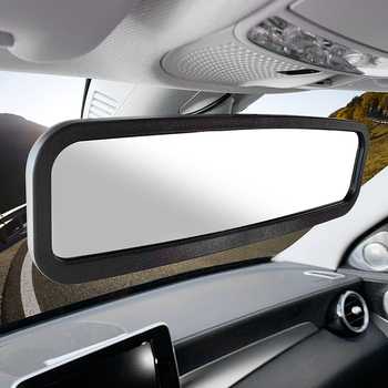 HD smink-tükör autóhoz snap-on felszereléssel, 400 g, testreszabható, általános kompatibilitás