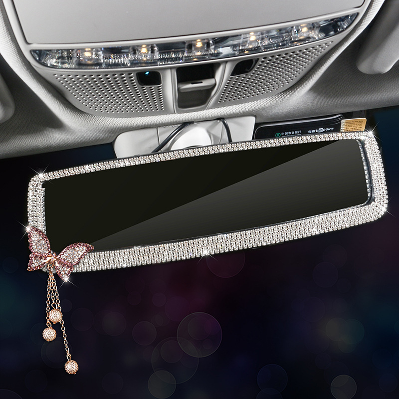 Rui Jian autóhátsó visszapillantó — Snap-on telepítés, univerzális kompatibilitás, minimalist stílus.