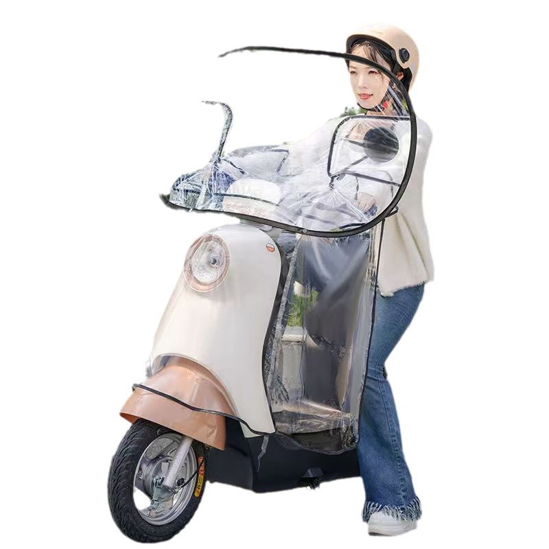 Elektromos jármű első szélvédő takaró – vízálló, átlátszó, egész évben használható, univerzális