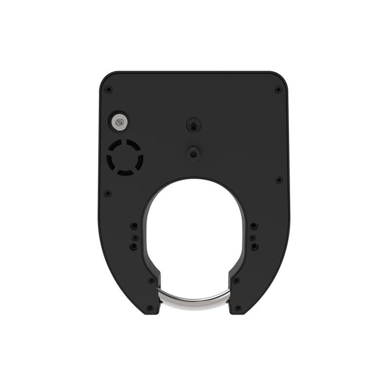 Omi omni-A alumínium ötvözet központi zár négykerekű elektromos járművekhez; alkalmazási kör: kerékpárok, turistabusz-szerű járművek, elektromos járművek és robogók; súly 1,2 kg