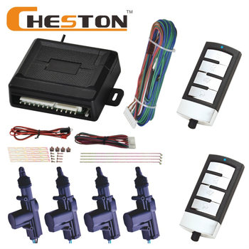 Daljinski upravljani središnji sustav zaključavanja automobila s dvostrukim bljeskom – ABS, 12V, motorni, 100000 ciklusa, težina 1100 g