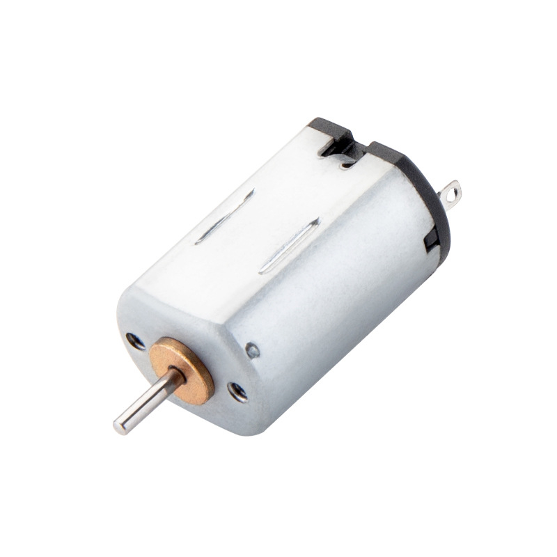 Mini DC motors ar birstēm elektronikai; piemērots elektriskām zobu birstēm, masāžieriem, RC spēlēm un ventilatoriem; spriegums: DC līdz 36V; strāva: DC