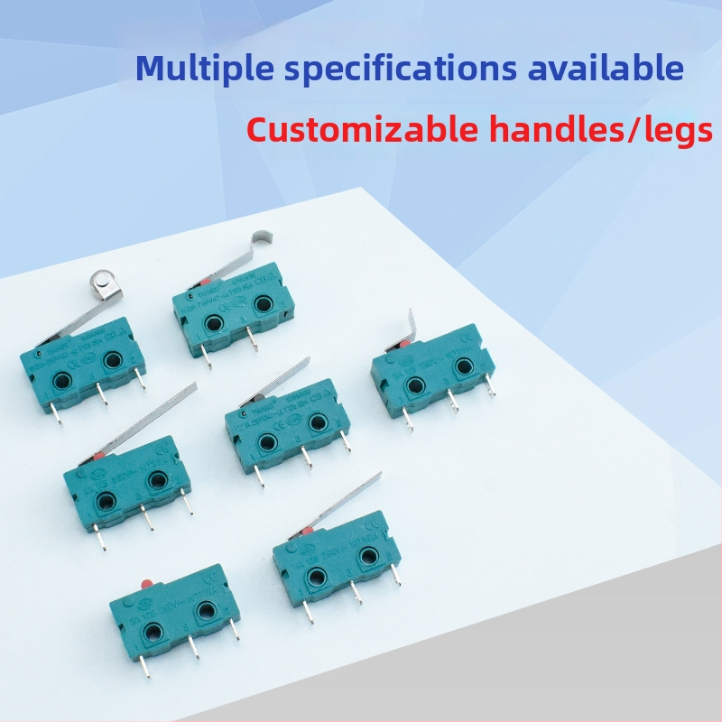 Mingbing KW4A/KW11 mikro slēdzējs - 2-polīgs, eksplozijizturīgs, mehāniskais mūžs 1 000 000 ciklu, 12-250 V, CE sertifikāts