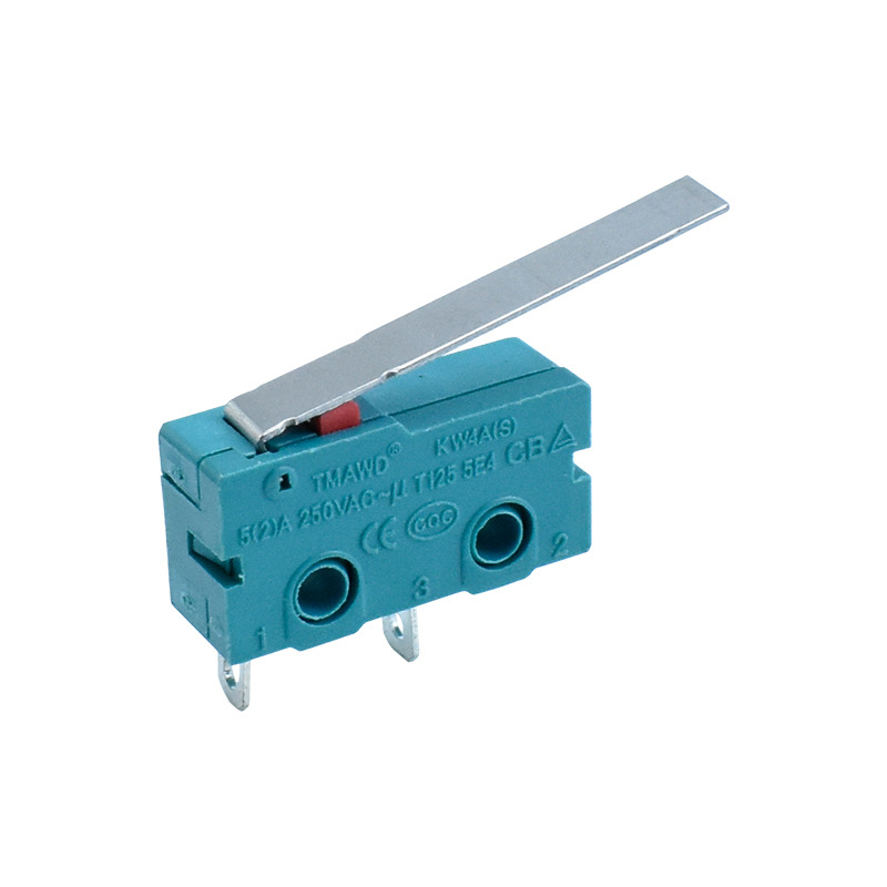 Mingbing KW4A/KW11 mikro slēdzējs - 2-polīgs, eksplozijizturīgs, mehāniskais mūžs 1 000 000 ciklu, 12-250 V, CE sertifikāts