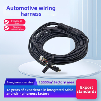 Automobilių sistemos valdymo laidų rinkinys elektriniams langams ir centrinio užrakto laidams — Xinshengda; sertifikatai UL, CUL, CCC, IATF 16949, ISO 9001, ISO 13485