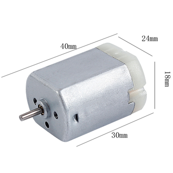 280 mikromotors centrālaj slēdzenei – DC vibrācijas motors durvīm, 5000 apgr/min, 3V, 0.8A, 5 momenta