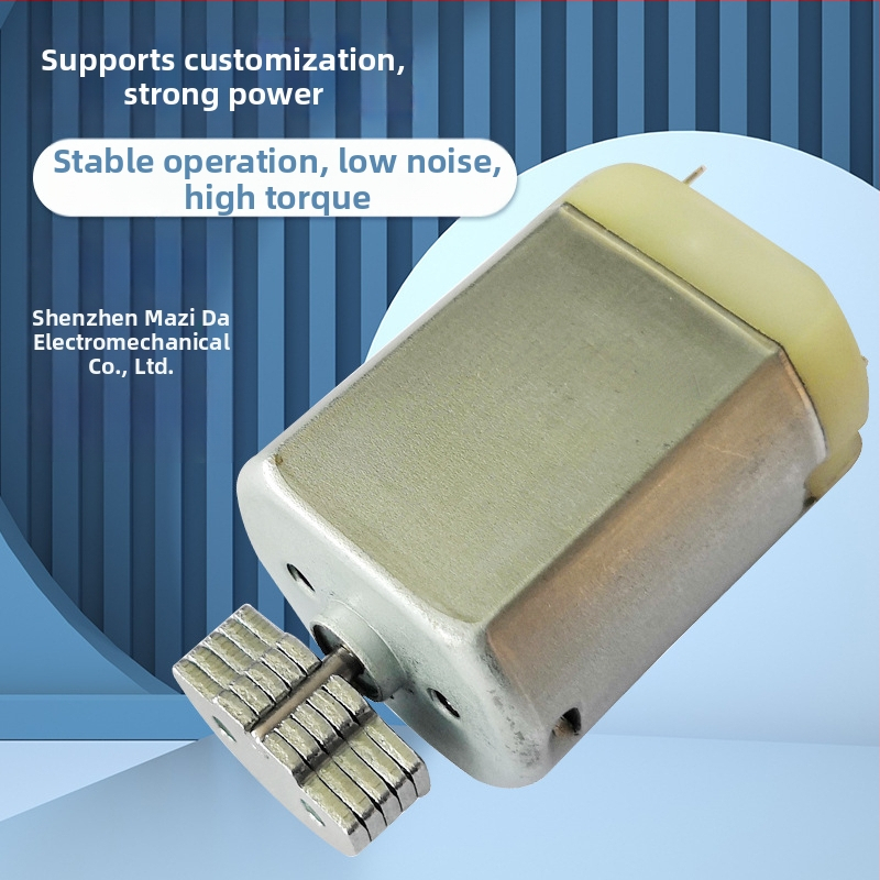 FK280 četkots DC motors, 12V, 1.6W, 5000 rpm, 3m moments