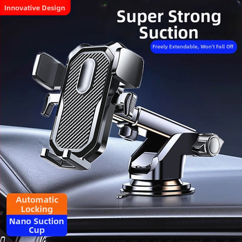 Autótelefon-tartó szívófejjel, univerzális a műszerfalra, navigációs tartó