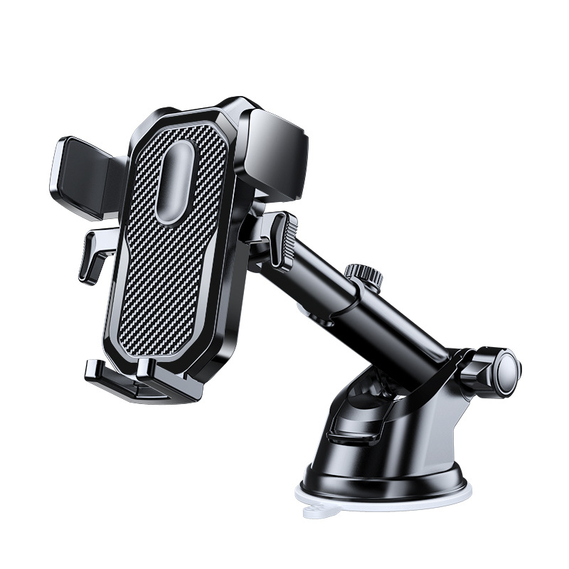 Autótelefon-tartó szívófejjel, univerzális a műszerfalra, navigációs tartó