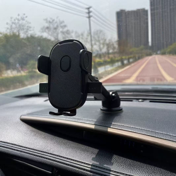 Autótelefon-tartó szívókorongos, univerzális kompatibilitás, 7.5W vezeték nélküli töltés, elülső szélvédőre, modell HH35