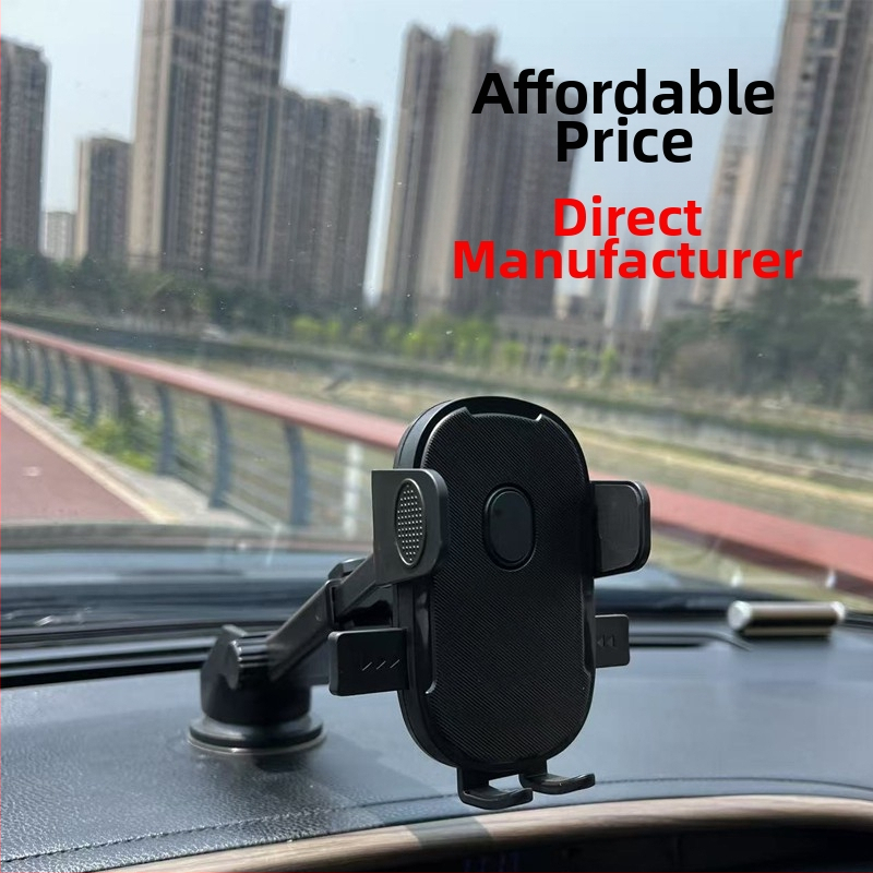 Autótelefon-tartó szívókorongos, univerzális kompatibilitás, 7.5W vezeték nélküli töltés, elülső szélvédőre, modell HH35