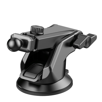 Automatikus záras autós navigációs tartó, műszerfal vákuumos alap, teleszkópos kar | 5W teljesítmény, műszerfalra történő rögzítés