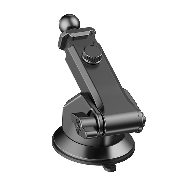 Automatikus záras autós navigációs tartó, műszerfal vákuumos alap, teleszkópos kar | 5W teljesítmény, műszerfalra történő rögzítés