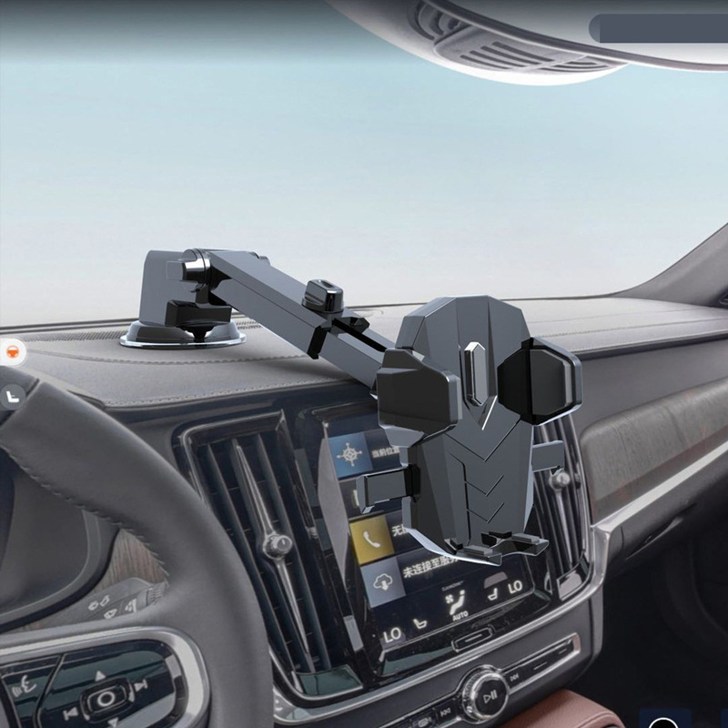 VIPATEY auto držač za telefon s usisnim držačem – za ploču instrumenata, automatsko zaključavanje za navigaciju