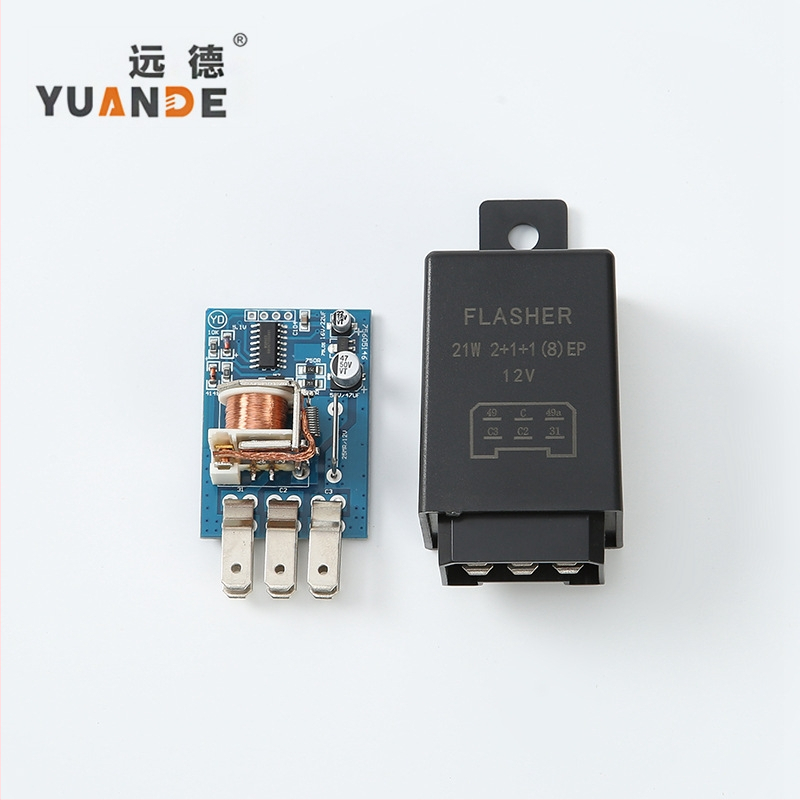 Elektroniskais mirgošanas relejs automašīnai 12V, 6 kontaktu, 75605146, 0335200160