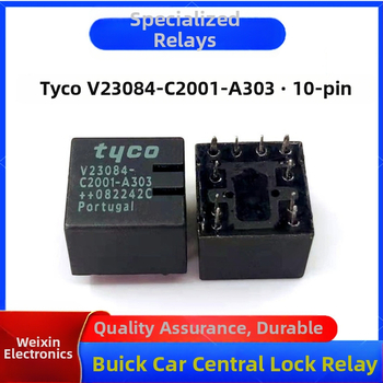 Taike V23084-C2001-A303 Buick centrālā slēdzenes vadības plate relejs, 10 kontakti, 12VDC