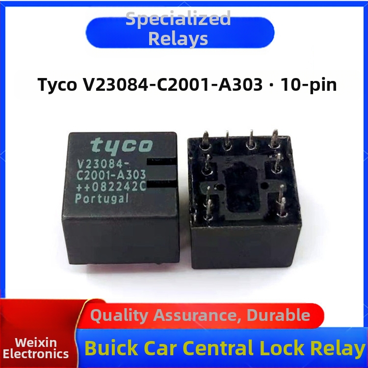 Taike V23084-C2001-A303 Buick centrālā slēdzenes vadības plate relejs, 10 kontakti, 12VDC