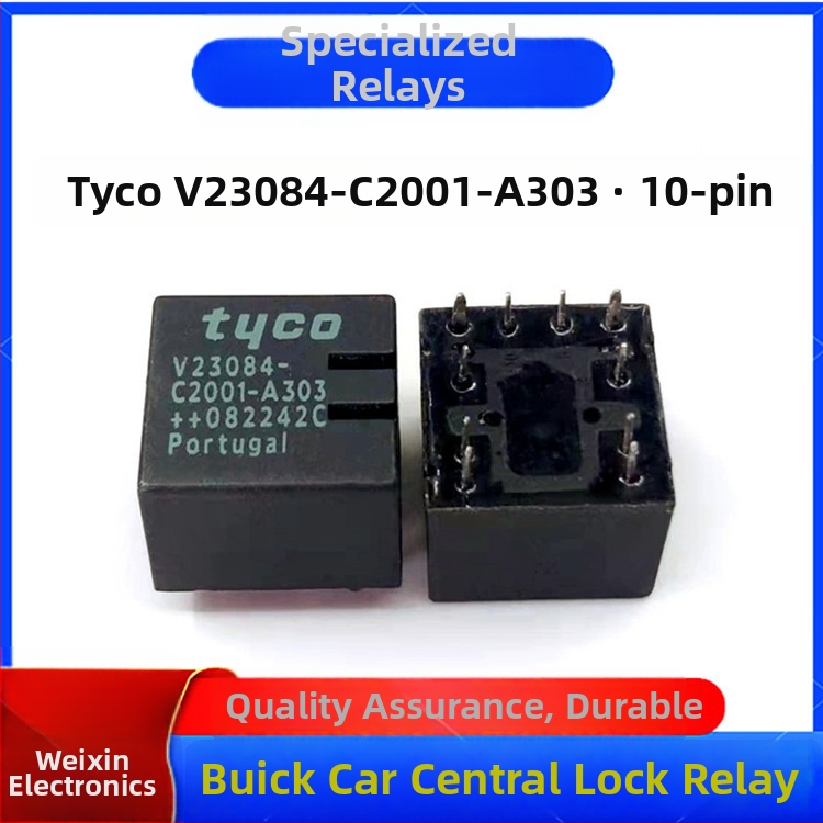 Taike V23084-C2001-A303 Buick centrālā slēdzenes vadības plate relejs, 10 kontakti, 12VDC