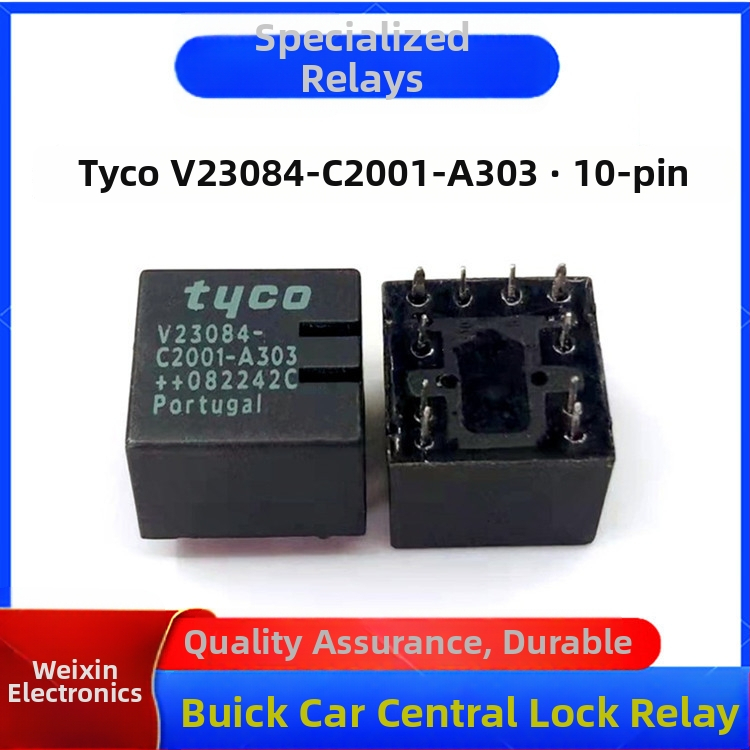 Taike V23084-C2001-A303 Buick centrālā slēdzenes vadības plate relejs, 10 kontakti, 12VDC