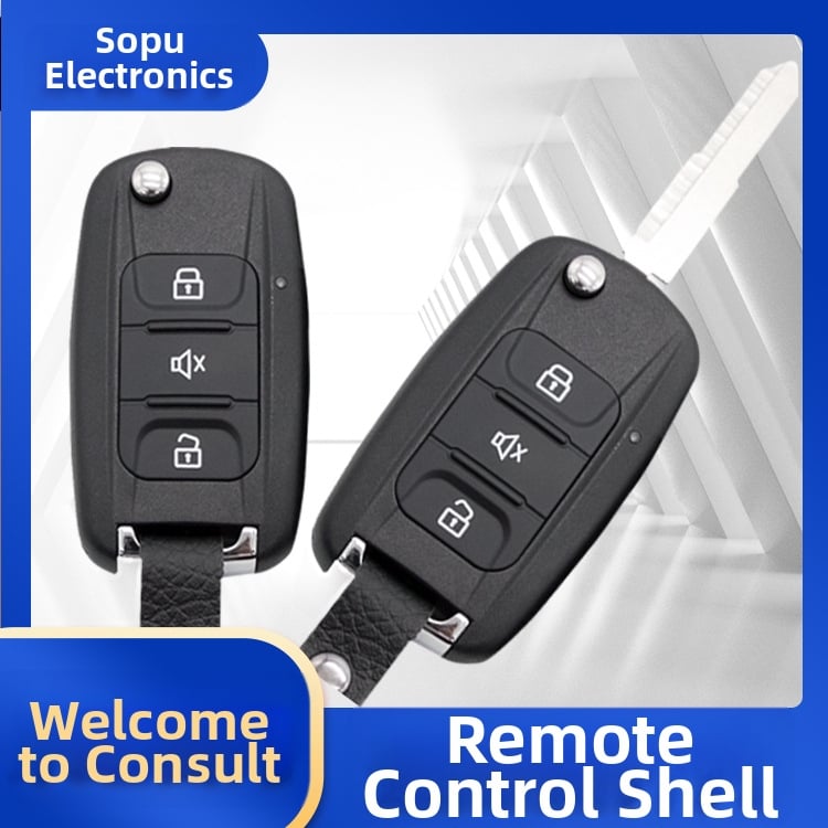 Wuling Hongguang S raktų korpusas, ABS korpusas, modelis G3-411, suderinamas su Wuling ir kitais panašiais automobiliais, raktų plokštė iš lydinio, be nuotolinio valdymo