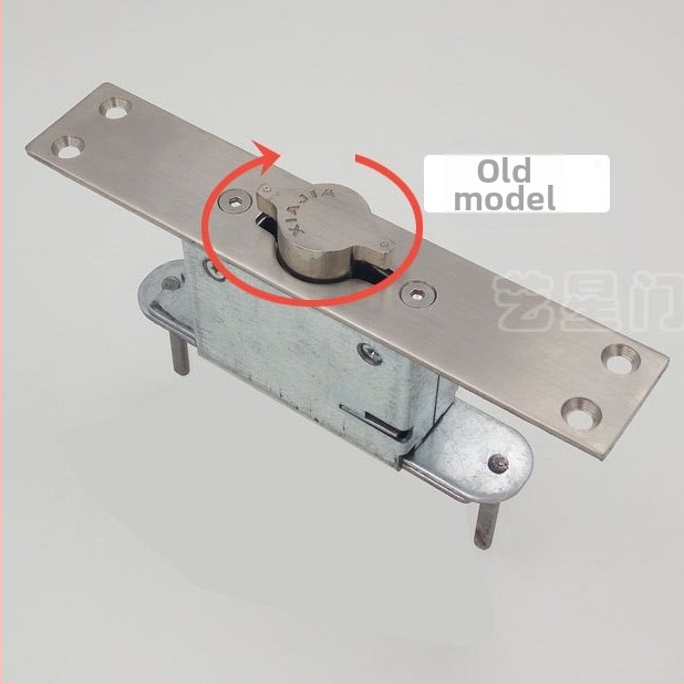 Rokas durvju slēdzene no nerūsējoša tērauda, centrālā rotācijas vadība, slēgtais mehānisms, matēta apdare, mūsdienīgs minimālisma dizains