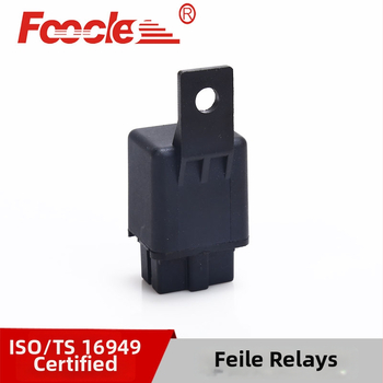 FOOCLES/Ferres automobiļu relejs ventilatoram un gaisa kondicionēšanai, 4 pinu, noslēgts RTT7114