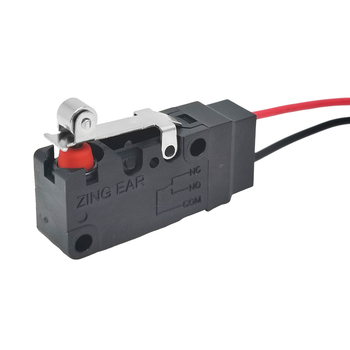 Zingear întrerupător micro pentru haionul portbagajului auto, protecție împotriva prafului, 1.000.000 de cicluri, certificat UL/ENEC, 36V max.