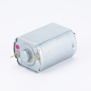 Četkovais mikromotors auto detaļām un centrālās durvju slēdzenes vadībai (DC motors, spriegums zem 36 V, efektivitāte 80%)