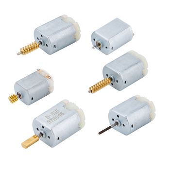 Četkovais mikromotors auto detaļām un centrālās durvju slēdzenes vadībai (DC motors, spriegums zem 36 V, efektivitāte 80%)