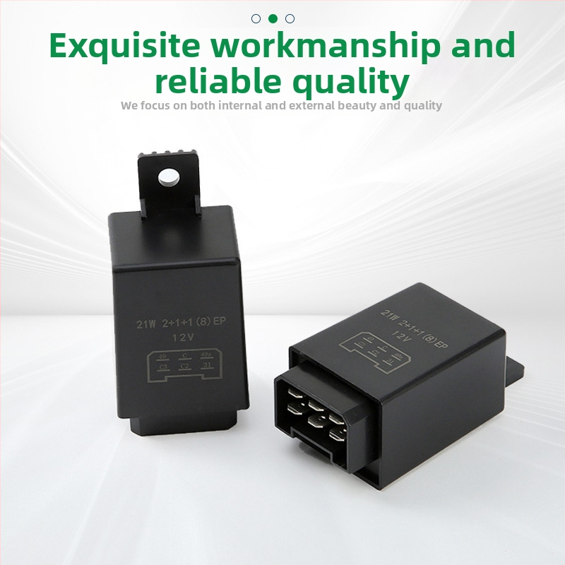 Elektronis mirgošanas relejs automašīnai – ylhch, Flash relay sērija