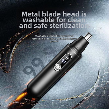 Orrszőrzet-trimmelő - német precizitás, mosható penge, biztonságos vágás, elemről működik