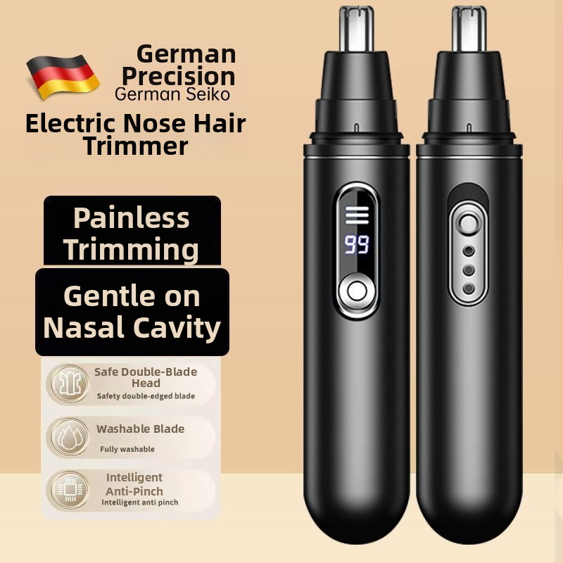 Orrszőrzet-trimmelő - német precizitás, mosható penge, biztonságos vágás, elemről működik