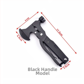 Összecsukható, többfunkciós autóéletmentő szerszám – ablaknyitóval a kültéri kempingezéshez