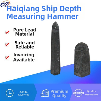 Jūras dziļuma mērīšanas svars ar auklu, svins, 1 kg/5 kg