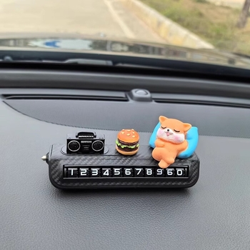 Плюшена панда украса за кола – модел 00002, пластмасова, код Sydr-001s, скрит тип