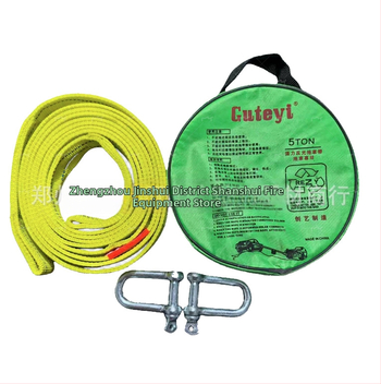 Nešiojamas automobilio avarinio gelbėjimo įrankių rinkinys su drobine rankine