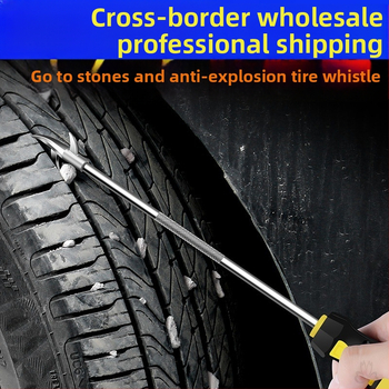 Automobiļu riepu akmeņu tīrīšanas āķis – daudzfunkcionāls akmeņu noņemšanas instruments, nerūsējošs tērauds