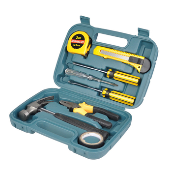 Automobiļu instrumentu kaste, 9 daļu komplekts auto un mājas lietošanai, instrumenti no sakausējuma tērauda