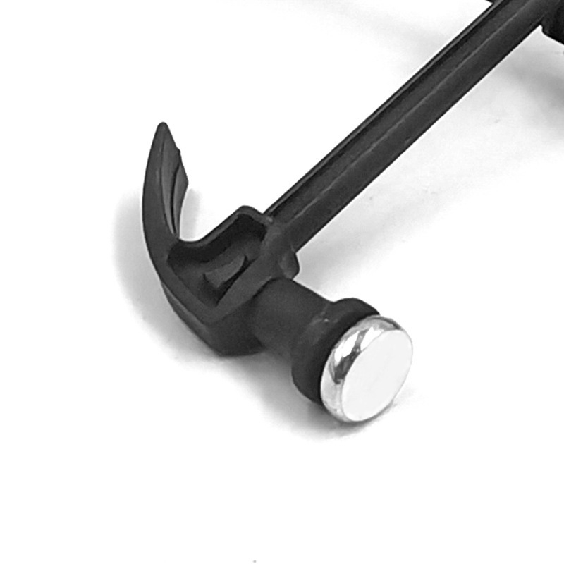 Mini kalapács háztartási, többfunkciós, műanyag+fém, Quickly márka, modern stílus