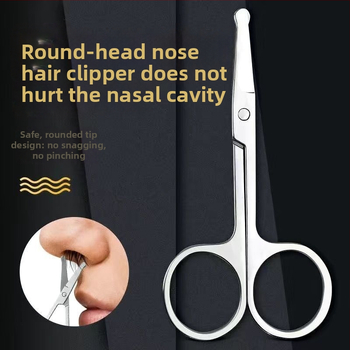 Orrszálvágó - Rozsdamentes acél, kerek fej, hálózati üzemmód, akkumulátor nélkül, nem mosható